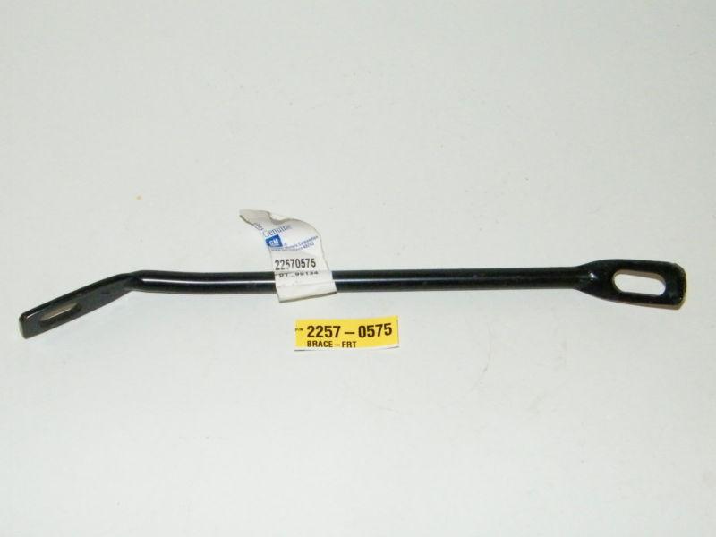 Left ft bumper impact bar brace 92 98 grand am achieva skylark somerset 22570575