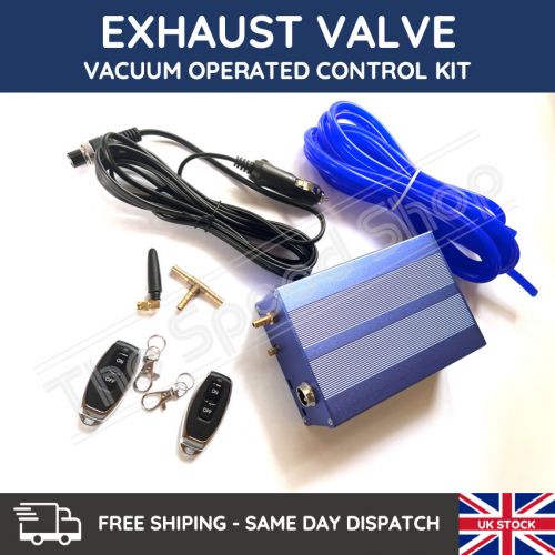 Remote exhaust valve vacuum pump controller - full premium kit