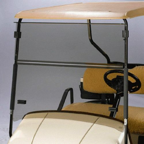 Ezgo st sport 2+2 clear fold down golf cart windshield - us made