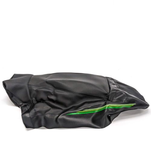 Arctic cat, seat cover black green 5706-153, 2012 sno pro