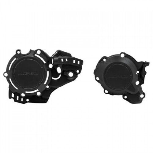 Acerbis x-power crankcase and ignition/clutch cover kit black 2645510001