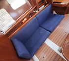 Beneteau 373 sailboat complete interior salon / v-berth / cabin cushion set