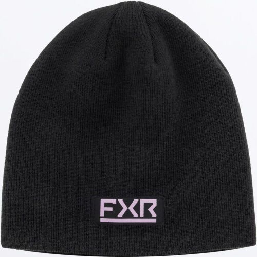 Fxr racing infinite mens lightweight snowmobile beanie - black/dusty lilac