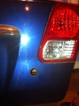Honda civic trunk lid blue good condition used