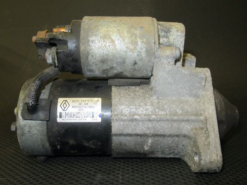 Nissan qashqai mk1 j10 (06-10) starter motor 8200584675b 1.5 dci diesel k9k