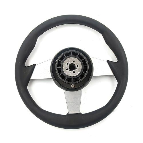 (minor flaws) 8m0121295 steering wheel 13.8 in for mercury outboard handle