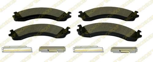 Monroe dx859 brake pad or shoe, front-monroe dynamics brake pad