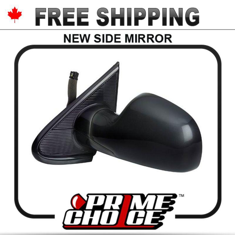 New power heated black driver side view mirror for voyager/caravan van left door