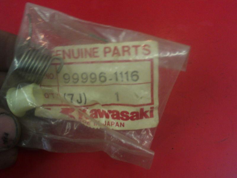 Nos 86-92 kawasaki js440 throttle spring with bushing.  