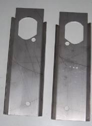 New mopar 1967-76 a-body 1968-70 b-body door handle reinforcement plates