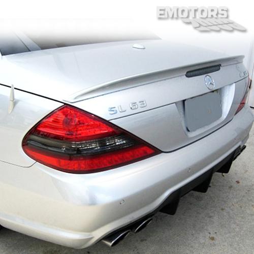 Mercedes benz sl-class r230 convertible a type trunk spoiler wing 03-11 abs Ω