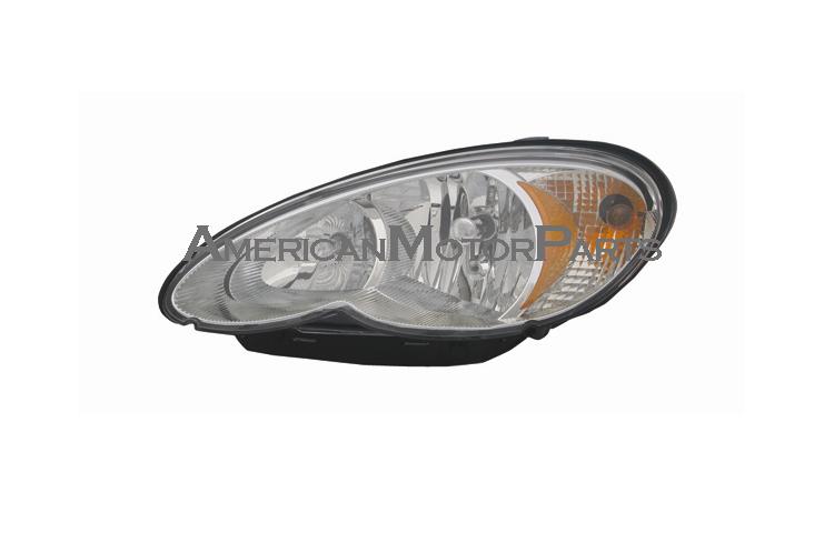 Left driver side replacement headlight 06-08 chrysler pt cruiser - 5116043ae