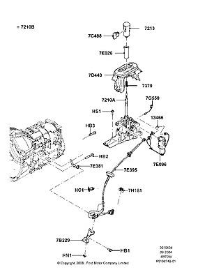 4l3z7213c handle assy 05 06 f150