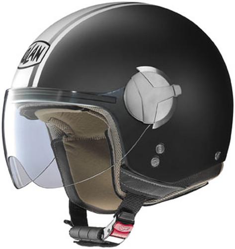 New nolan n20 open-face caribe adult helmet, matte-flat black, 2xl/xxl