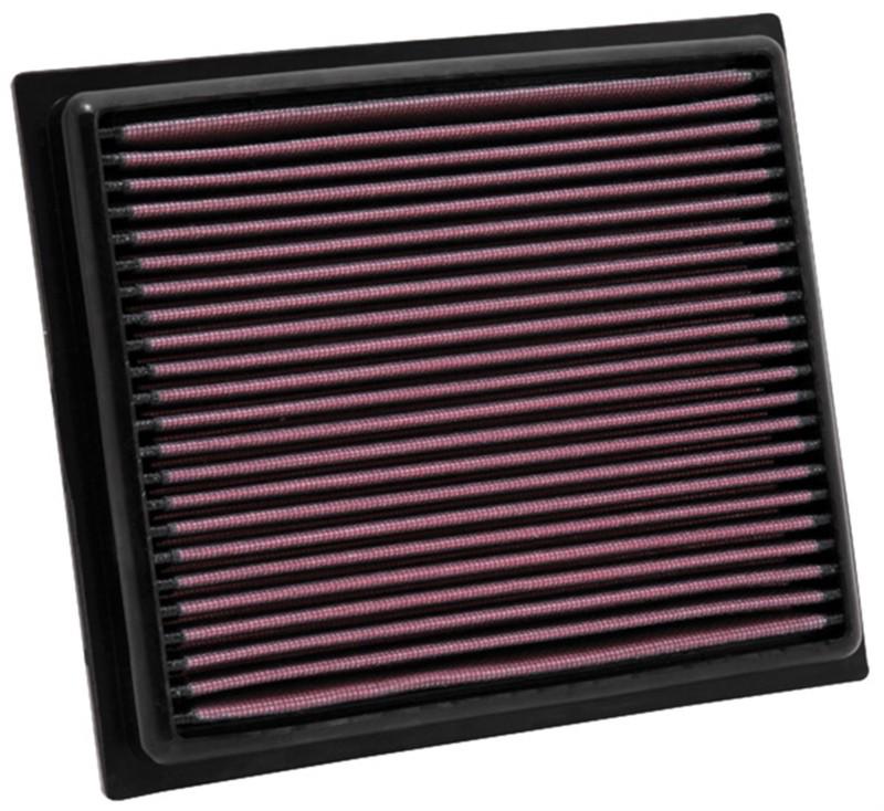 K&n filters 33-2435 - air filter; panel; h-1.125 in.; l-8.688 in.; w-7.344 in.