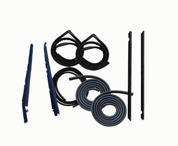81 82 83 84 85 86 mustang weatherstrip 9 pc kit coupe