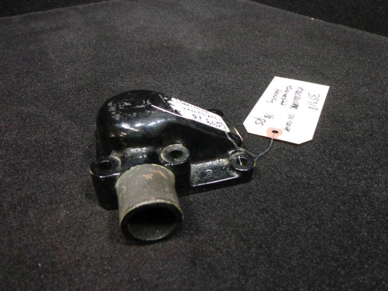 Thermostat container housing#39918 mercury mercruiser  motor cooling system part