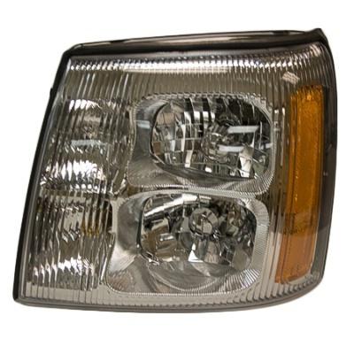 03-06 cd escalade hid headlamp assembly left hand - 1221-0119l