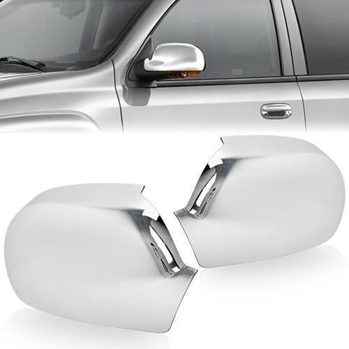 2003-2008 isuzu ascender chrome mirror cover set for chevy us seller