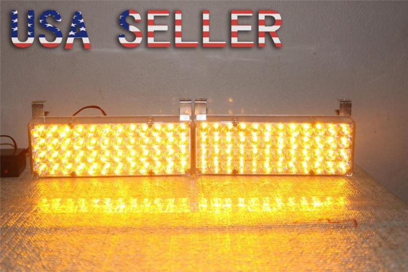 New 96 led car truck boat strobe emergency flashing light 3mode amber