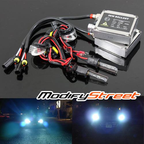 H1 8000k plasma white ac ballast xenon hid conversion kit fog lights lamp