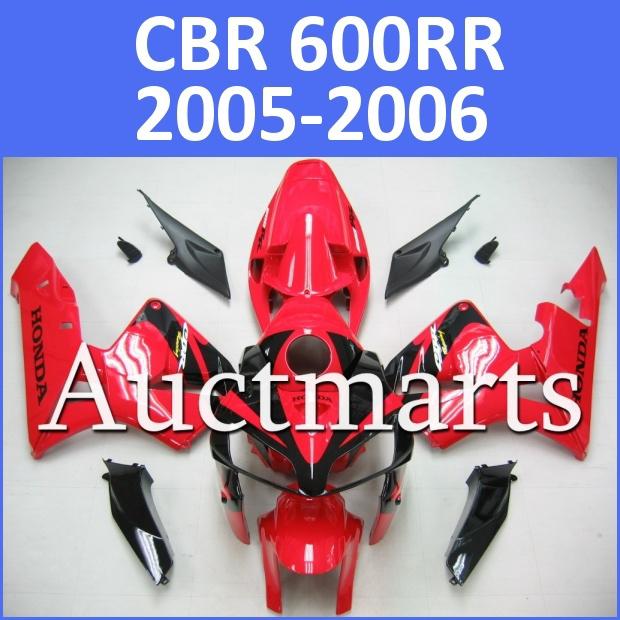 Fit honda 05 06 cbr600rr cbr 600 rr 2005 2006 fairing kit abs plastics b6 d03