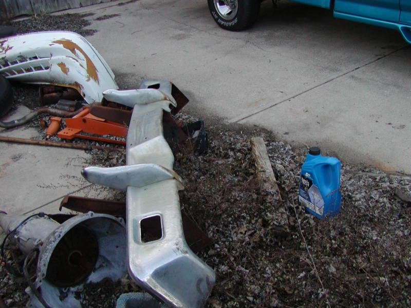 1964ford thunderbird front lower bumper and guards