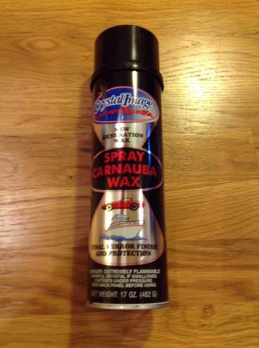 Crystal image spray carnauba wax 17 ounces