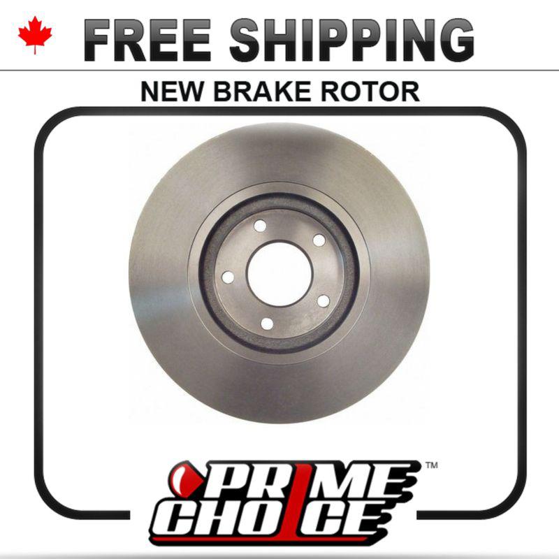 1 premium new disc brake rotor for front fits left driver / right passenger side