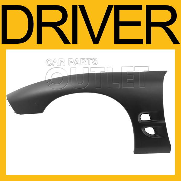 1998-2002 pontiac firebird driver side front fender primered steel left lh new