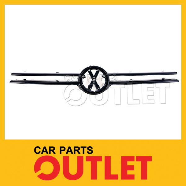 1999 gen4 2000 2001-2005 vw golf grille trim raw plastic unpainted gls gti 2/4dr