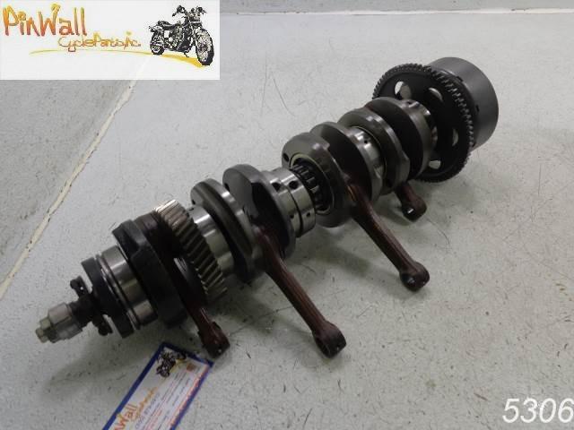 81 suzuki gs550t gs550 550 crank shaft crankshaft