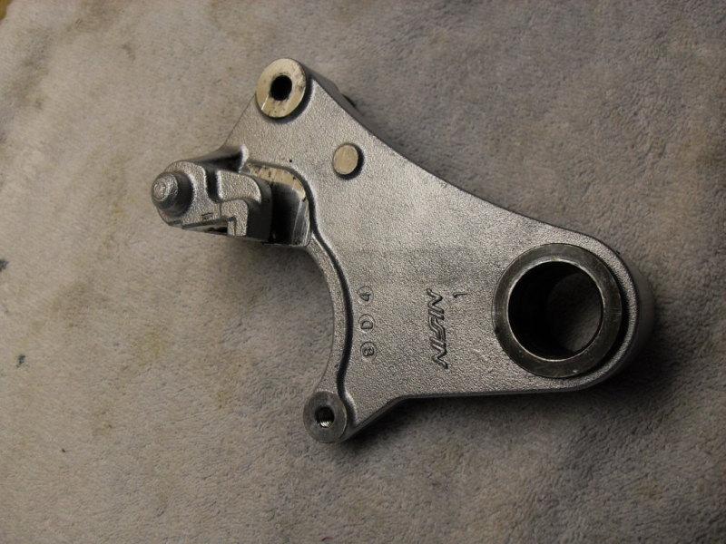 Buell x1 rear brake caliper bracket mount