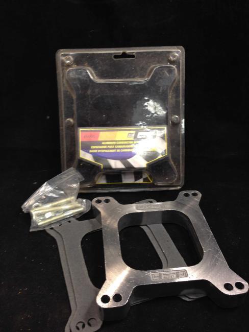 Mr. gasket co. aluminum carburetor spacer. nip  #6005