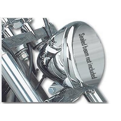 F6a6f 5 3/4" chrome headlight shell only for harley 80-04 fx models & 88+ fx spr