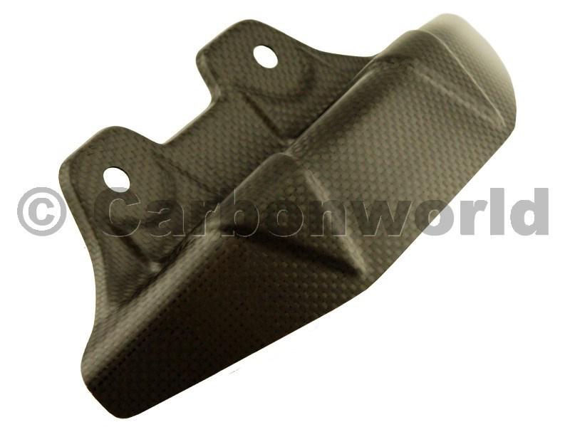 Rear chain guard carbon mat for ducati diavel