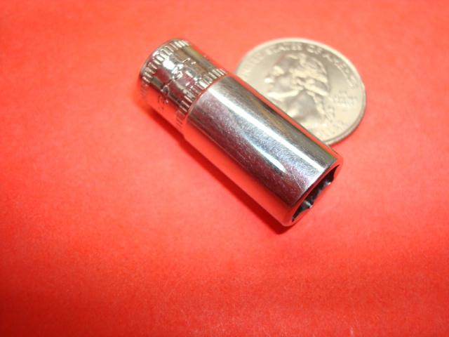 Snap on tools 1/4 inch drive 9 mm semi - deep metric socket 6 point part # tmms9