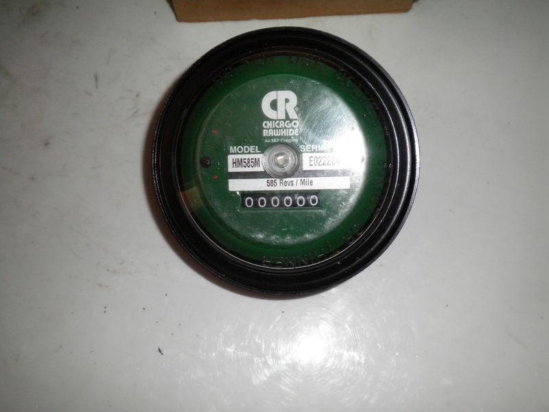 Hubodometer - new / old stock  - part # hm-585 cr / chicago rawhide