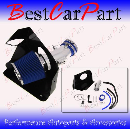 Bcp blue 07-12 altima v6 3.5l heat shield cold air intake kit