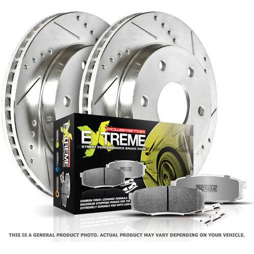 Power stop k1559-26 street warrior z26 brake pad & rotor kit