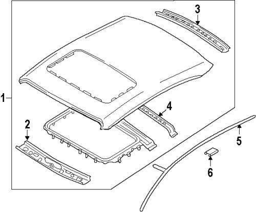 Nissan 768178j000 genuine oem factory original drip w'strip