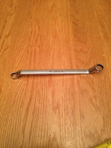 Snap on- 3/8" x 7/16" wrench,box,60° offset,vintage,12-point,part# xo1214