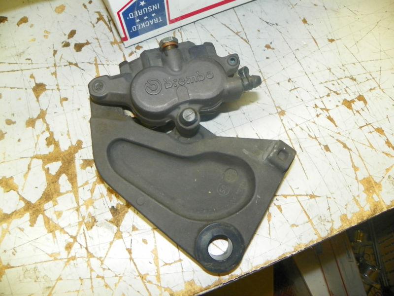 Victory eight ball rear brake caliper & mount oem brembo