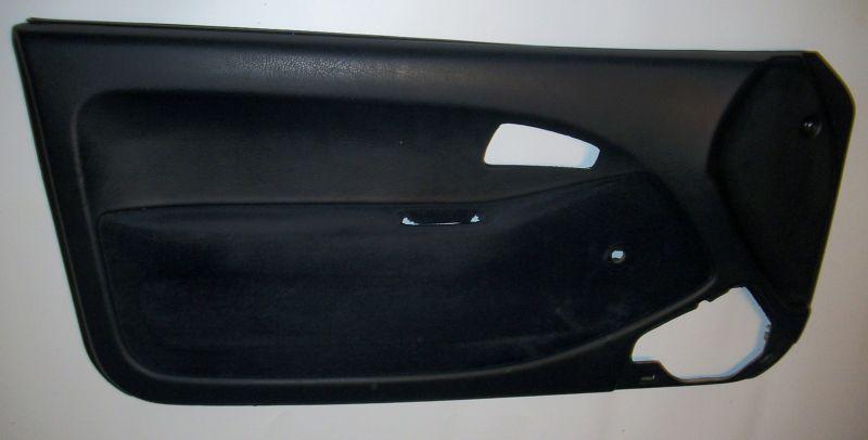 92-95 civic * blue coupe hatch manual interior door panel skin cover trim cx vx