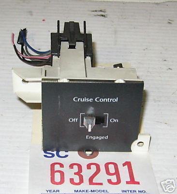 Cadillac 89 sedan deville cruise control switch 1989