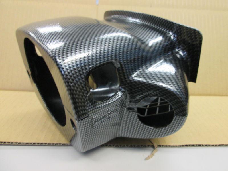 [g6915] jdm:toyota:levin:ae111:later model carbon look finish column cover