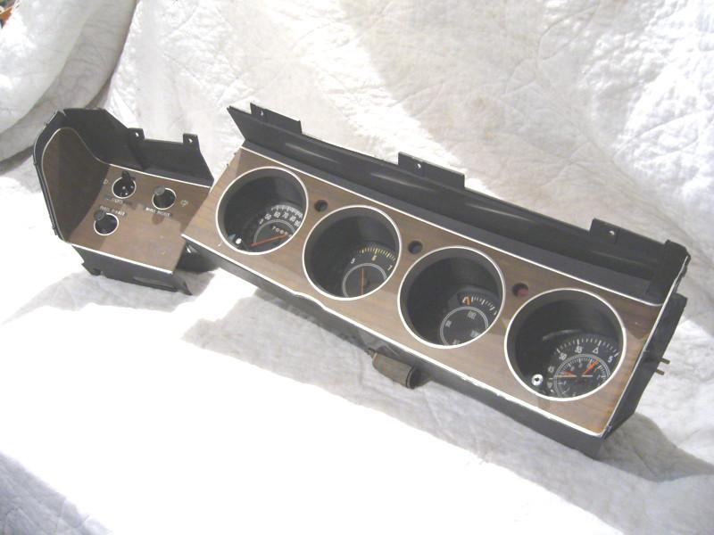 70 71 72 73 74 e-body mopar tach & gauge dash rallye cluster cuda challenger