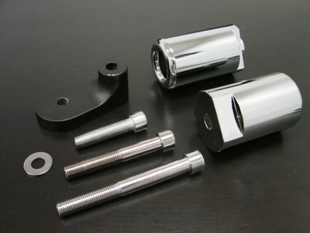 Chrome aluminum frame sliders for 2001-2002 suzuki gsxr 1000 gsx-r1000 01-02 new