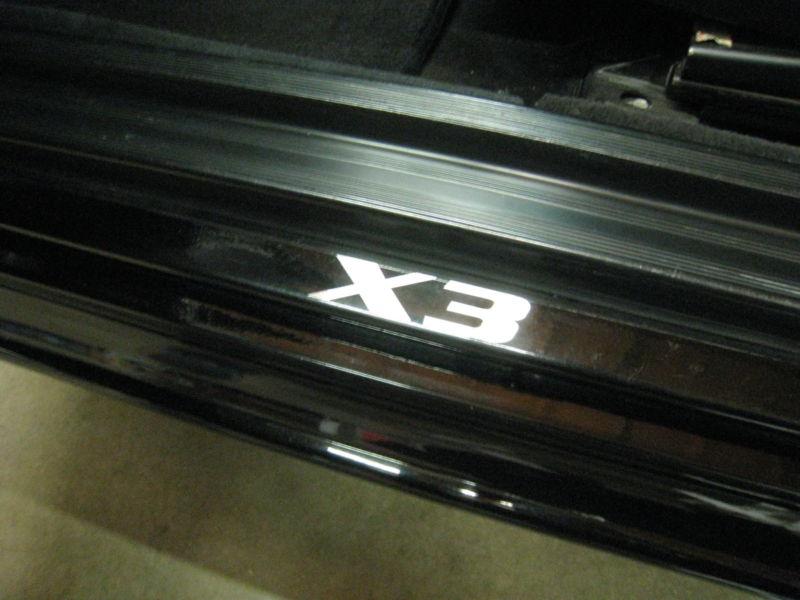 (2) door step decal sticker badge accent "x3"