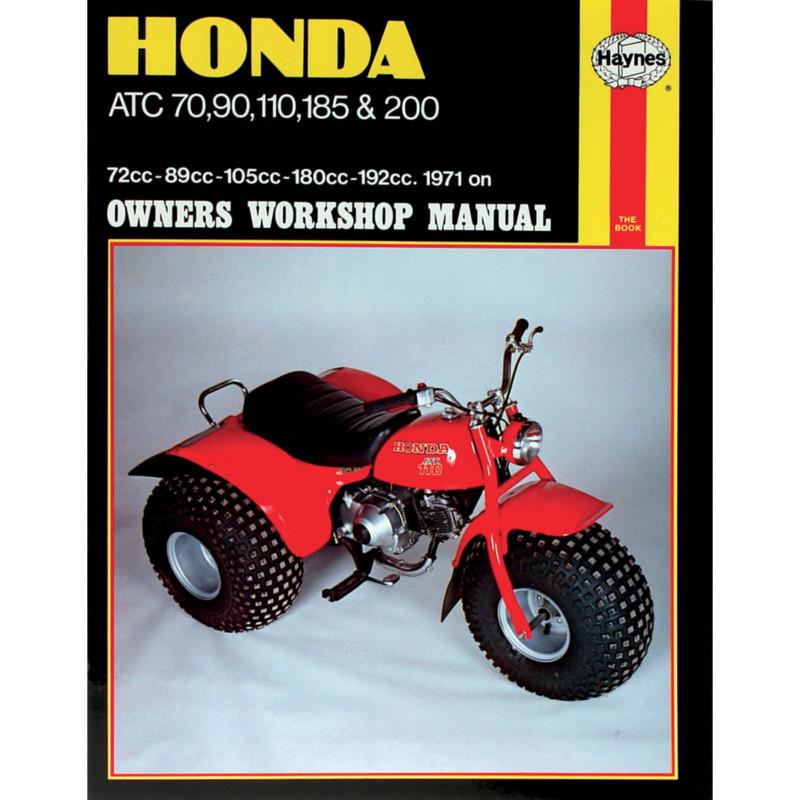 Haynes 565 repair service manual honda atc70/90/110/185/200 1971-1982